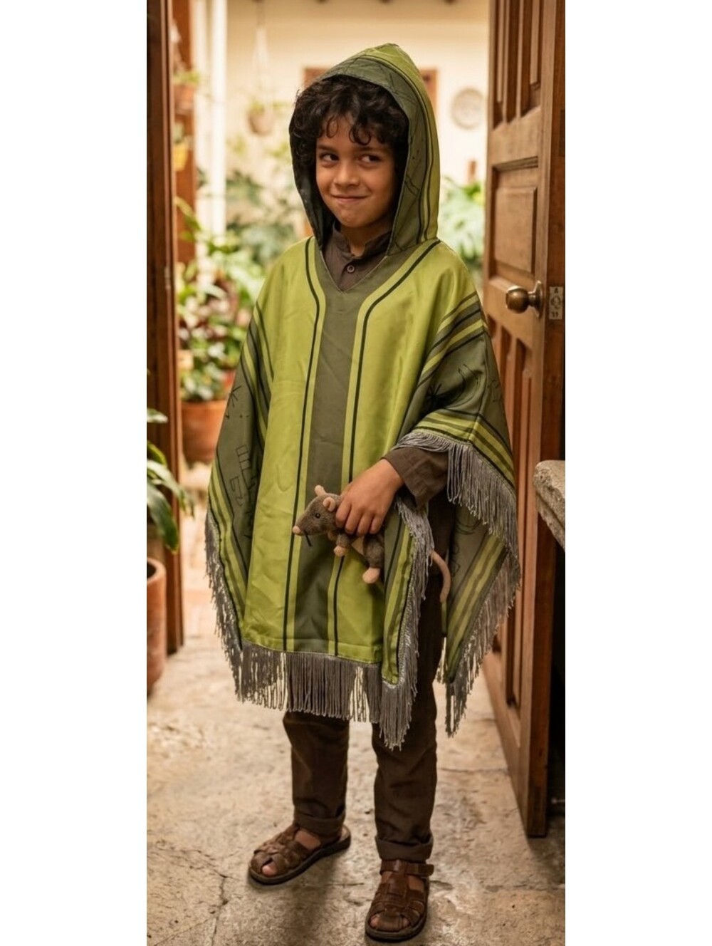 Disney Encanto Bruno Madrigal Poncho Cape